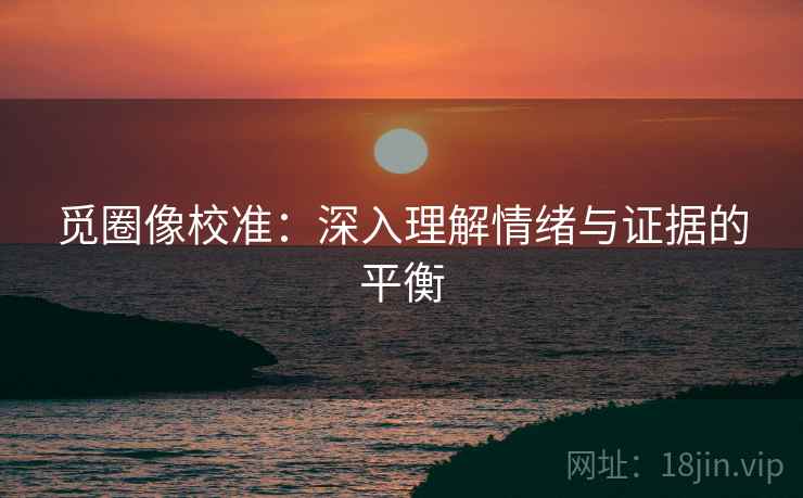 觅圈像校准：深入理解情绪与证据的平衡